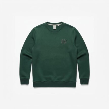 Custom Green Crewneck Sweatshirt