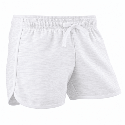Custom White Heather Running Shorts