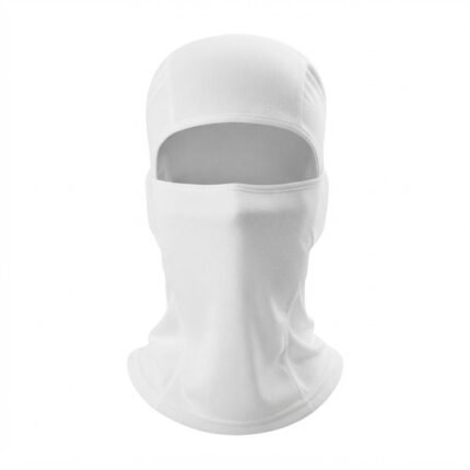 Lightweight White Safety Balaclava – Breathable Protective Headwear
